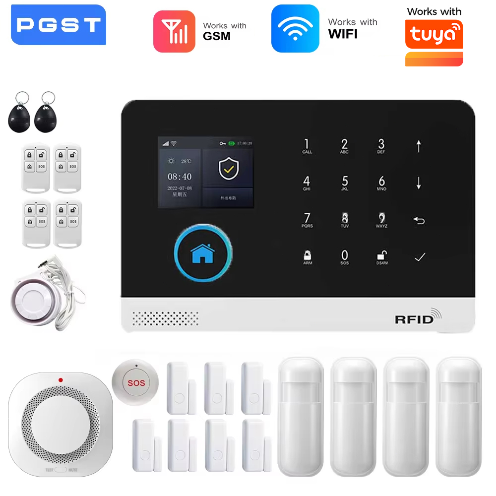 Home Security Front Door Camera - Sistema di allarme WiFi GSM per