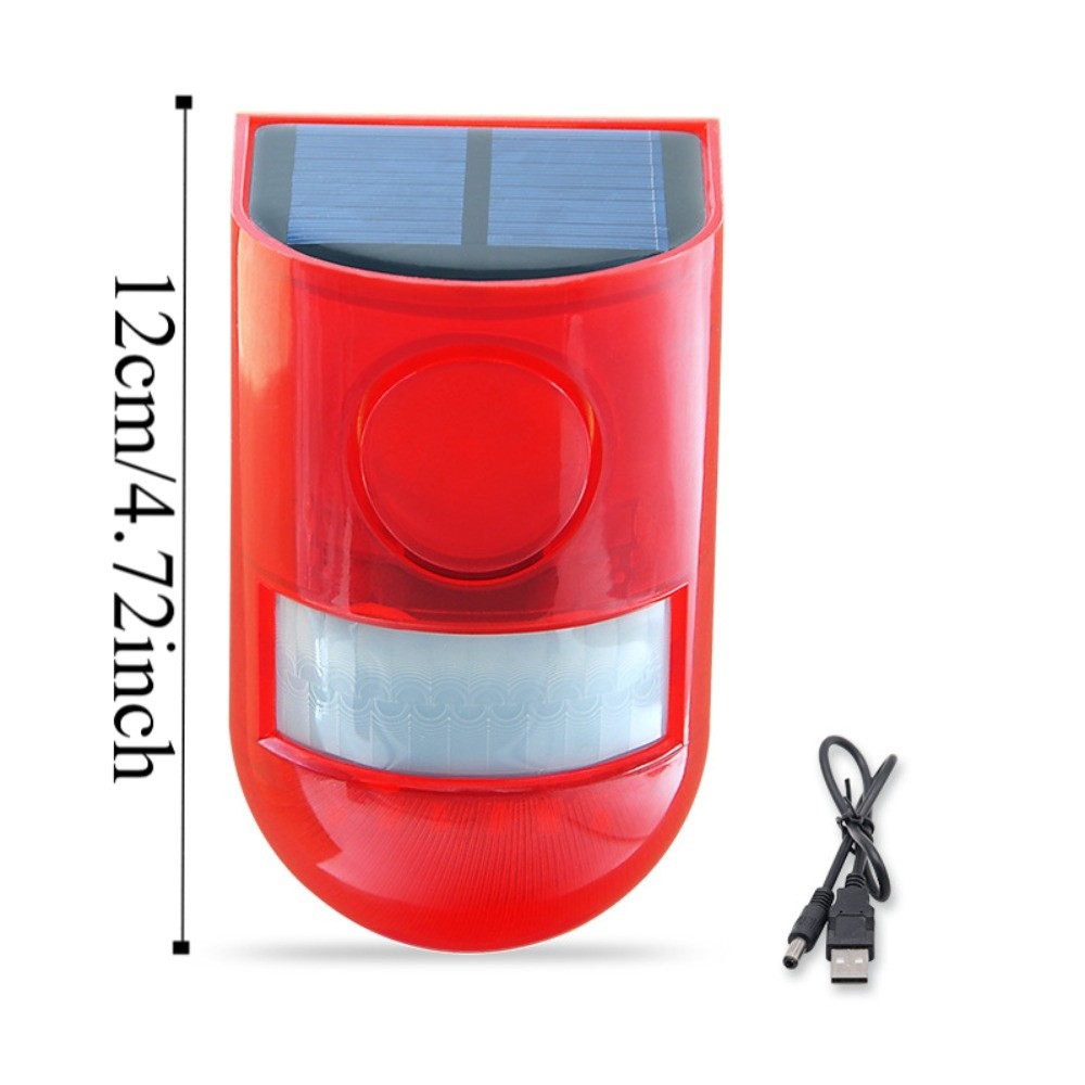 Solar Security Light - Allarme solare impermeabile Lampade solari portatili