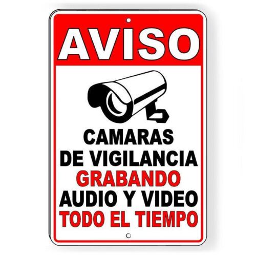 Home Yard Security - Targa in metallo vintage con testo