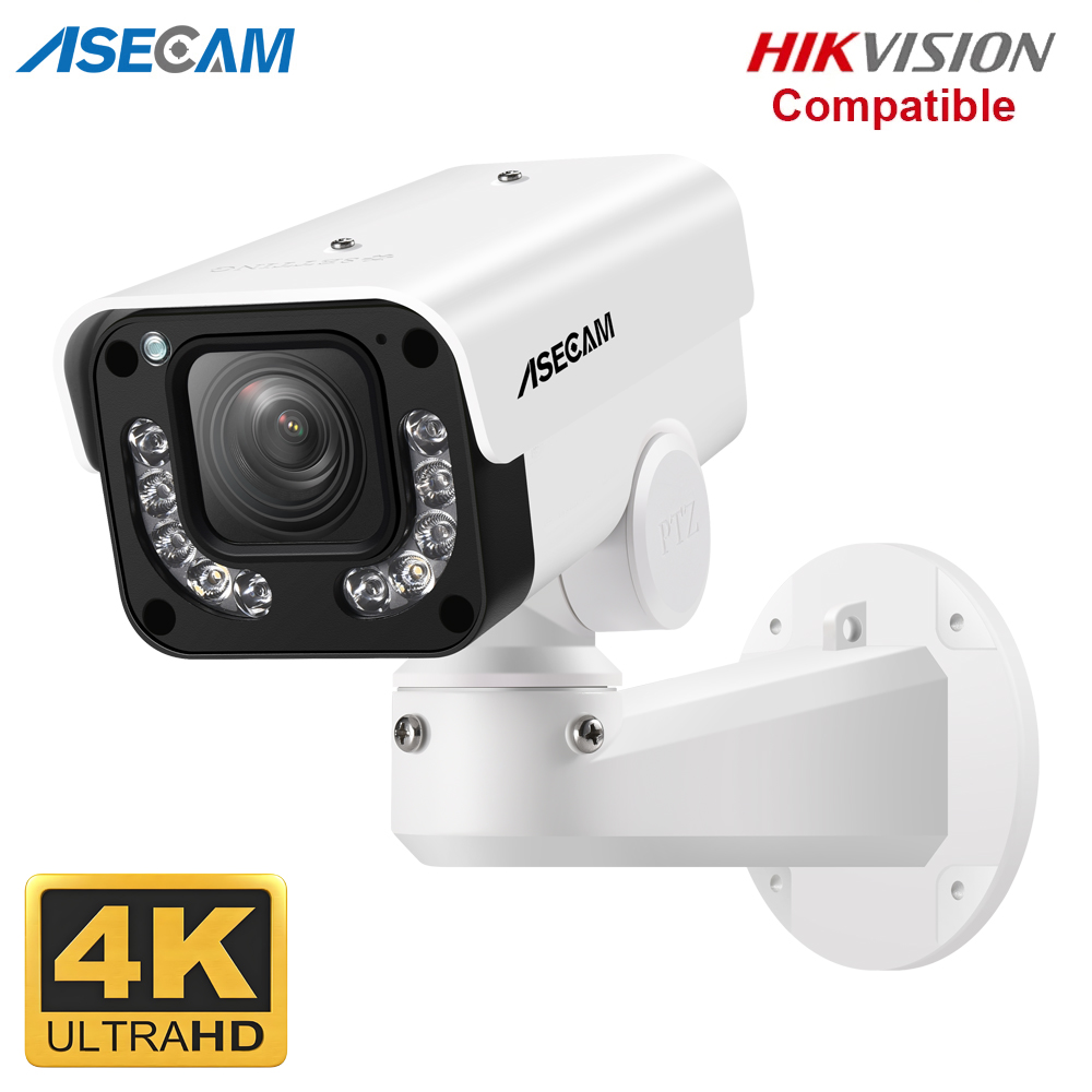 Home Security Hikvision - ASECAM 4K 8MP Telecamera IP PTZ