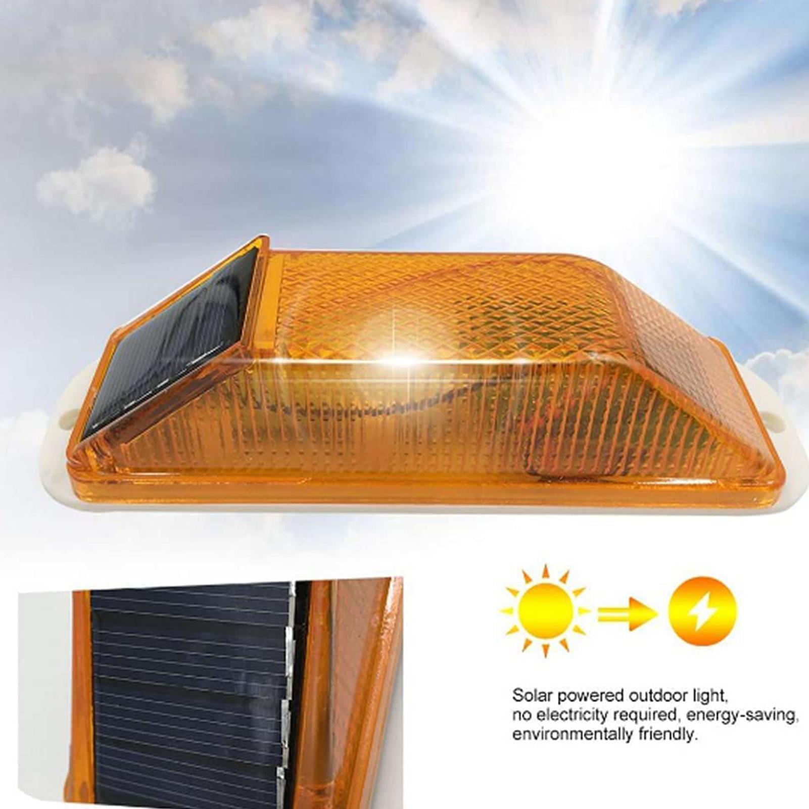 Solar Security Light - Lampada di Segnalazione Stroboscopica Solare a