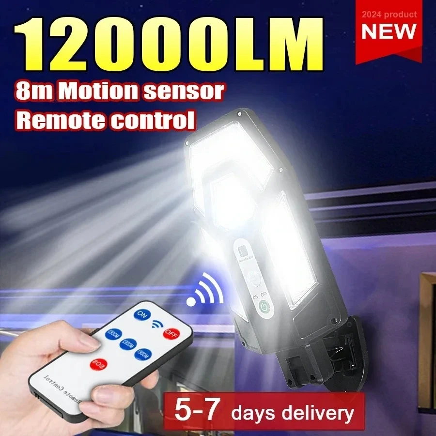 Solar Security Light - Potente lampada da parete solare 12000LM