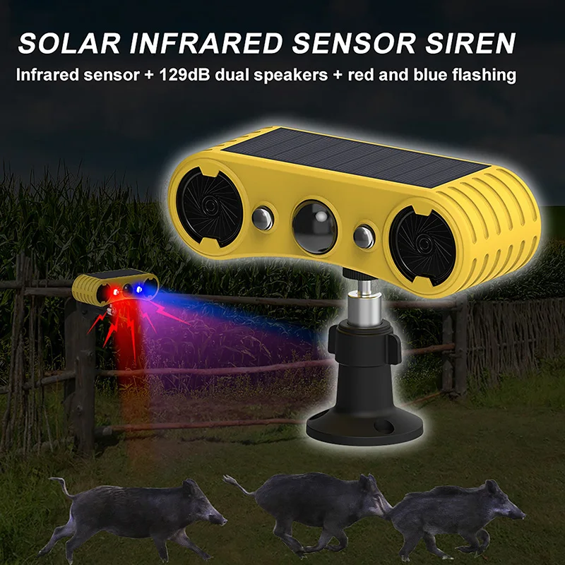 Solar Security Light - Allarme Solare con Sensore di Movimento,