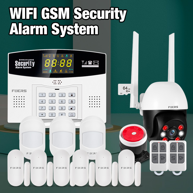 Home Security Front Door Camera - Fuers Tuya Kit sistema di allarme