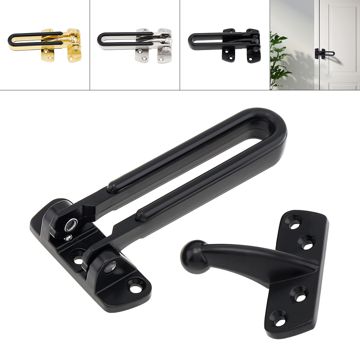 Home Security Bundle - Catene per porte Chiusura per porta