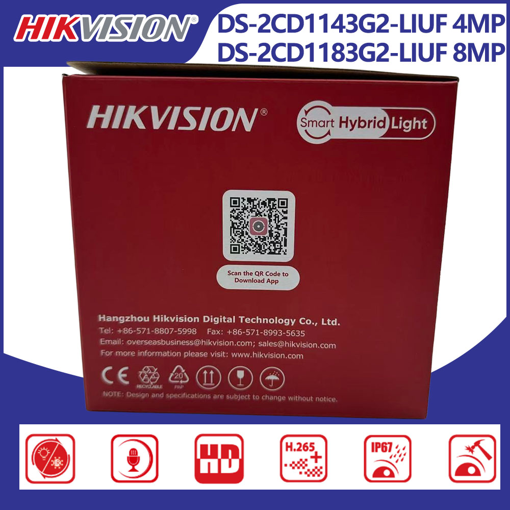 Home Security Hikvision - Telecamera di Rete Dome Ibrida Intelligente