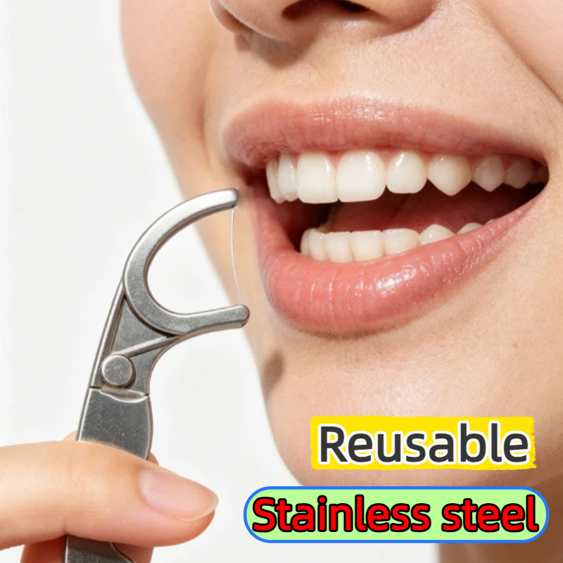 Lock Picking Set - Filo Interdentale Riutilizzabile in Acciaio Inossidabile,