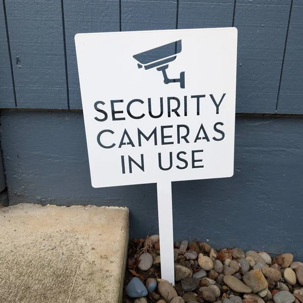 Cartello di Sicurezza per Este - Home Yard Security recensione e prezzo