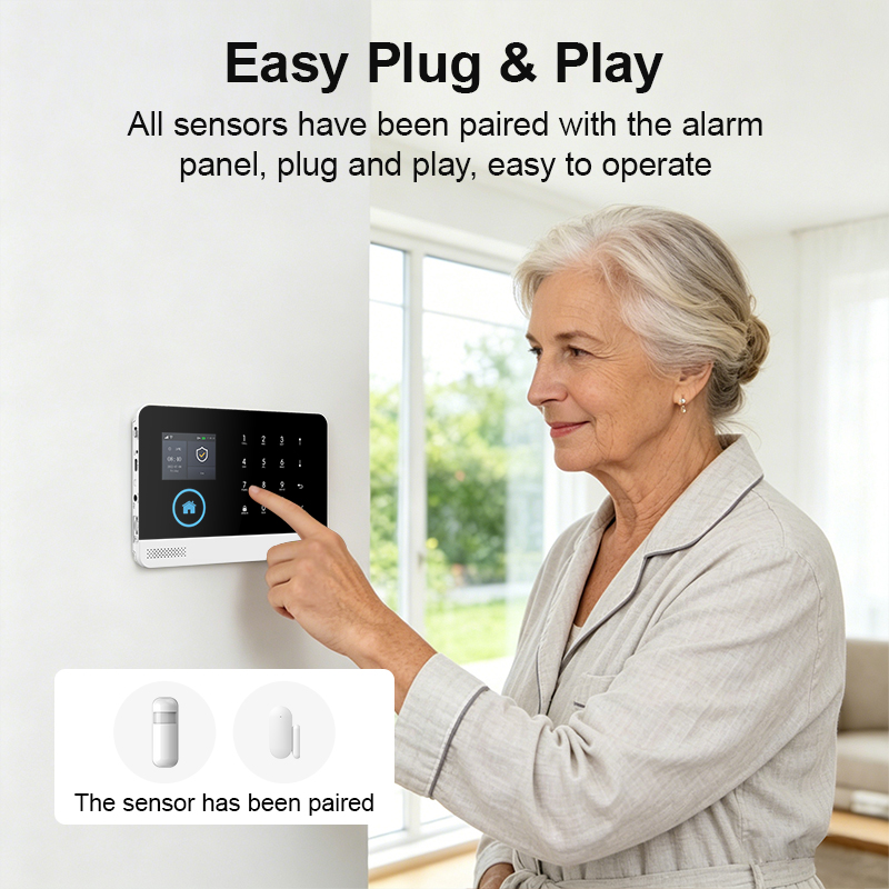 Sistema di allarme WiFi GSM pe - Home Security Front Door Camera recensione e prezzo