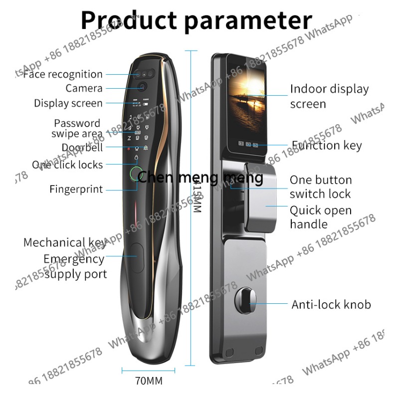 Serratura Intelligente per Por - Home Security Front Door Camera recensione e prezzo