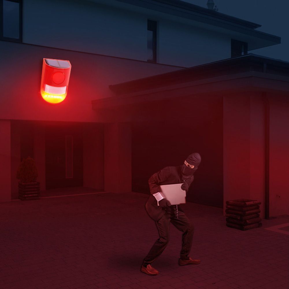 Allarme solare impermeabile La - Solar Security Light recensione e prezzo