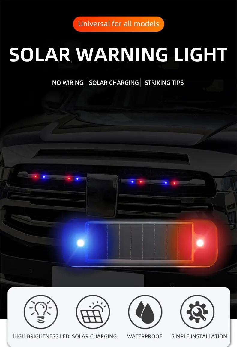 Mini LED a energia solare per  - Solar Security Light recensione e prezzo