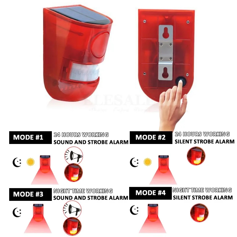 Luce di Allarme Solare Imperme - Solar Security Light recensione e prezzo