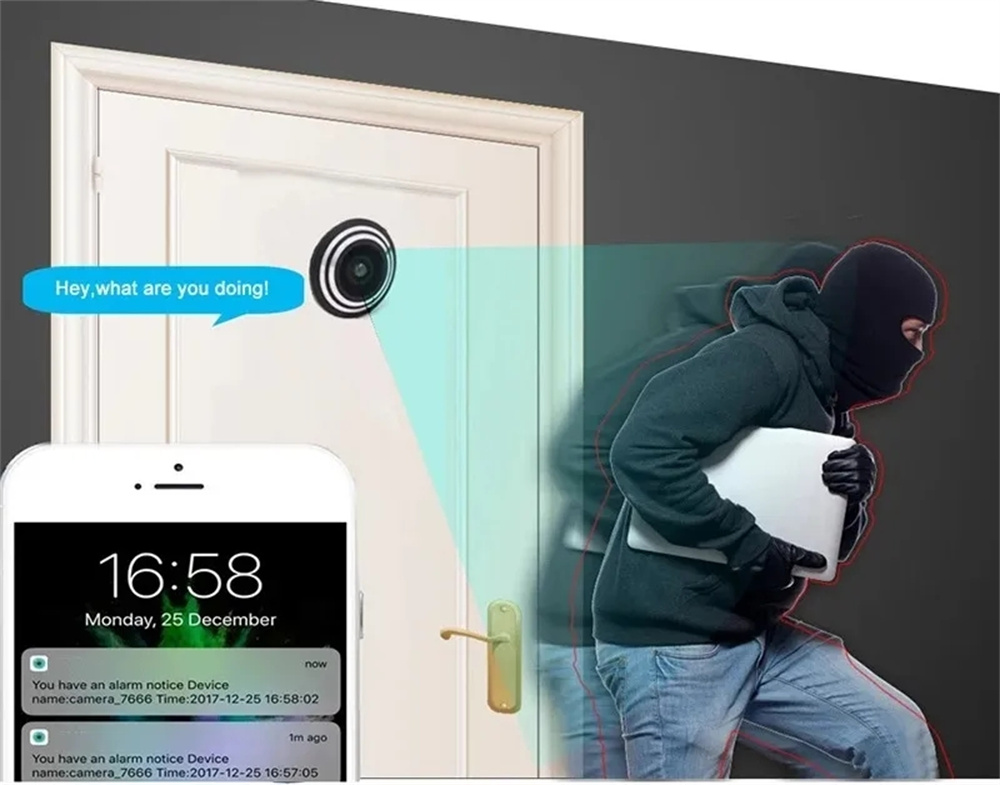 5G 2.4G WIFI 16MM Tuya Wifi Do - Home Security Front Door Camera recensione e prezzo