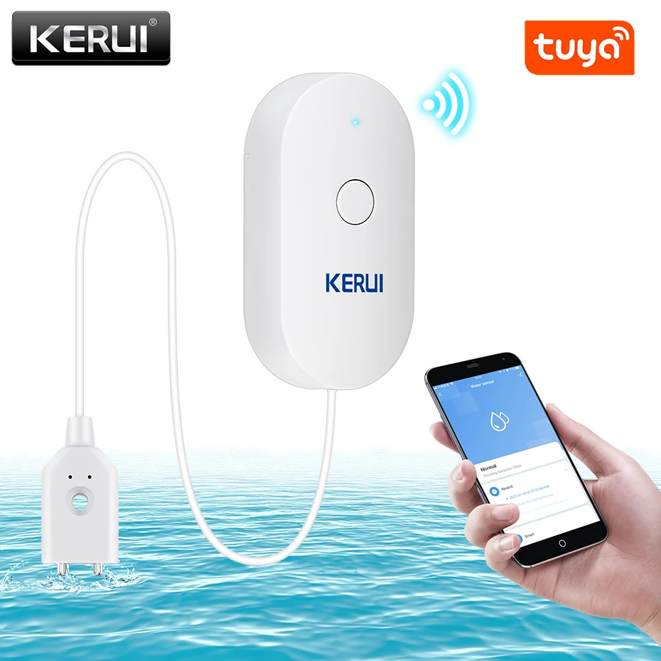 KERUI WiFi Sensore acqua Smart - Home Security Kitchener recensione e prezzo