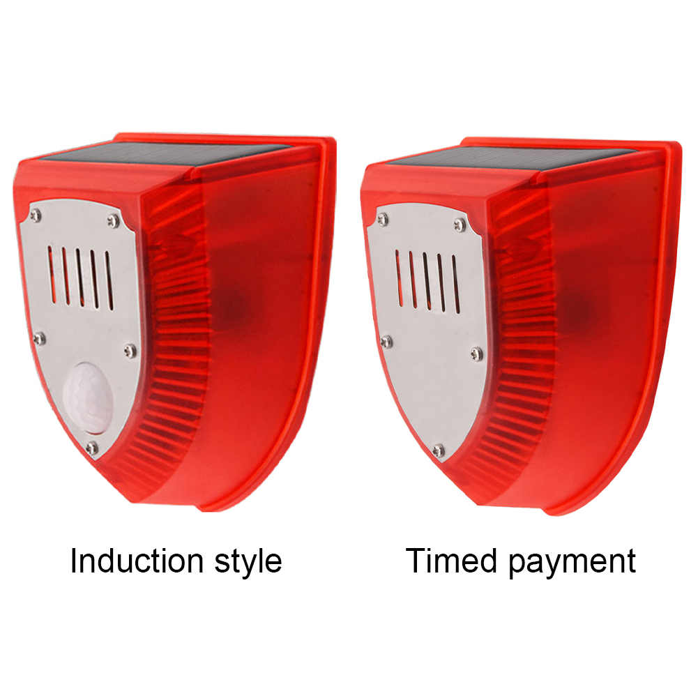Allarme solare esterno con sen - Solar Security Light recensione e prezzo