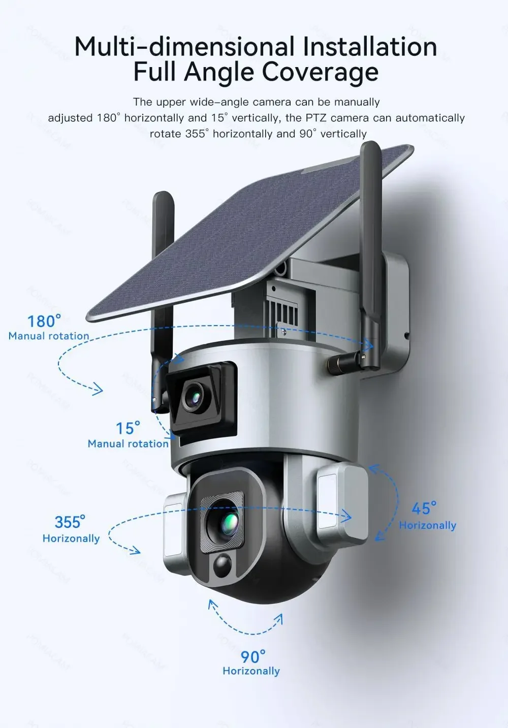 Telecamera solare wireless 4G  - Home Security Cameras Uk recensione e prezzo