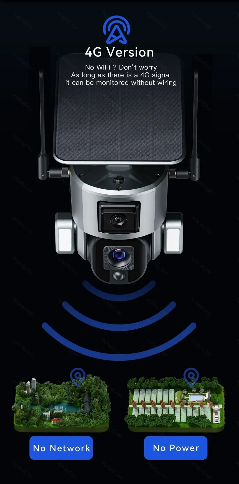 Telecamera solare wireless 4G  - Home Security Cameras Uk recensione e prezzo