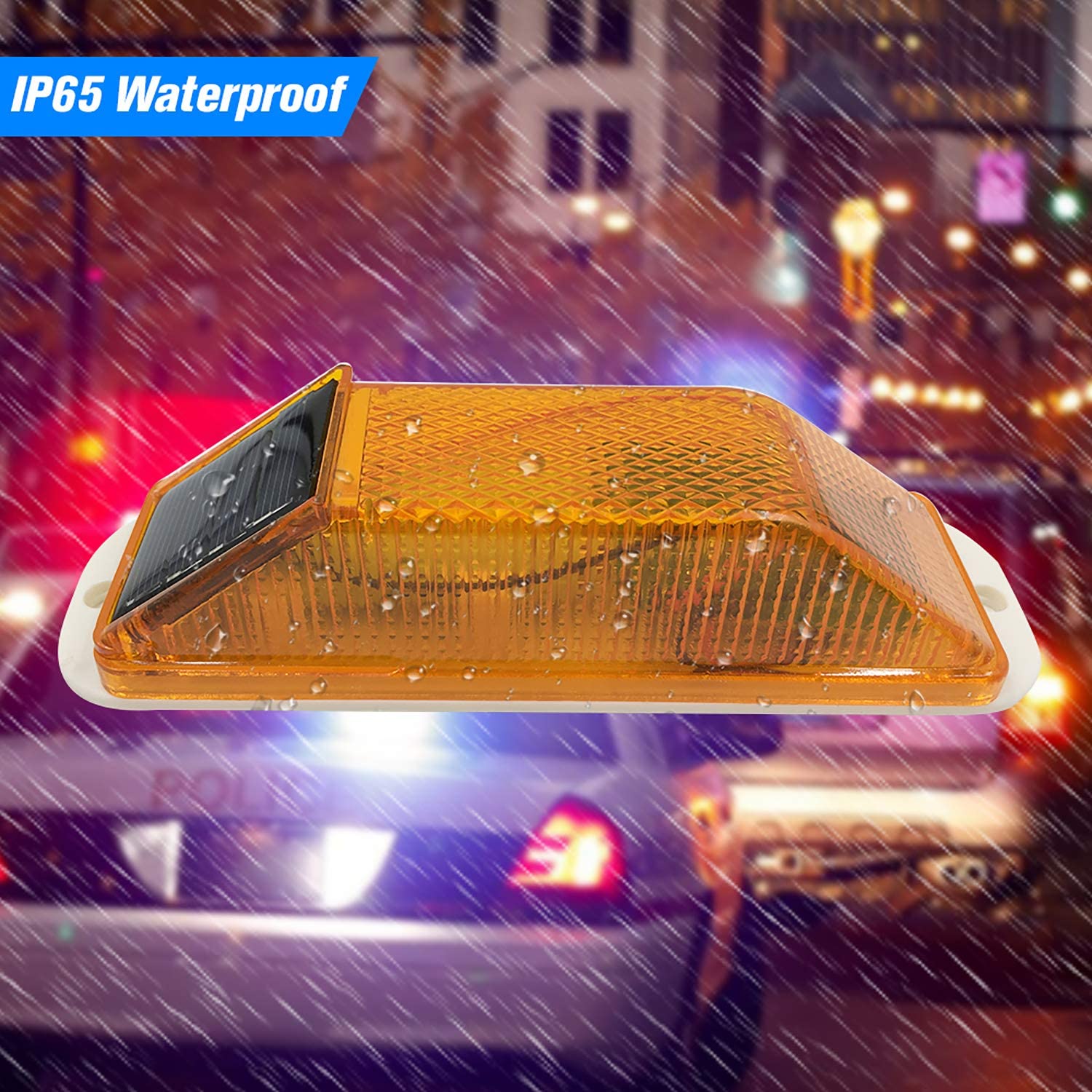 Lampada a LED di avvertimento  - Solar Security Light recensione e prezzo