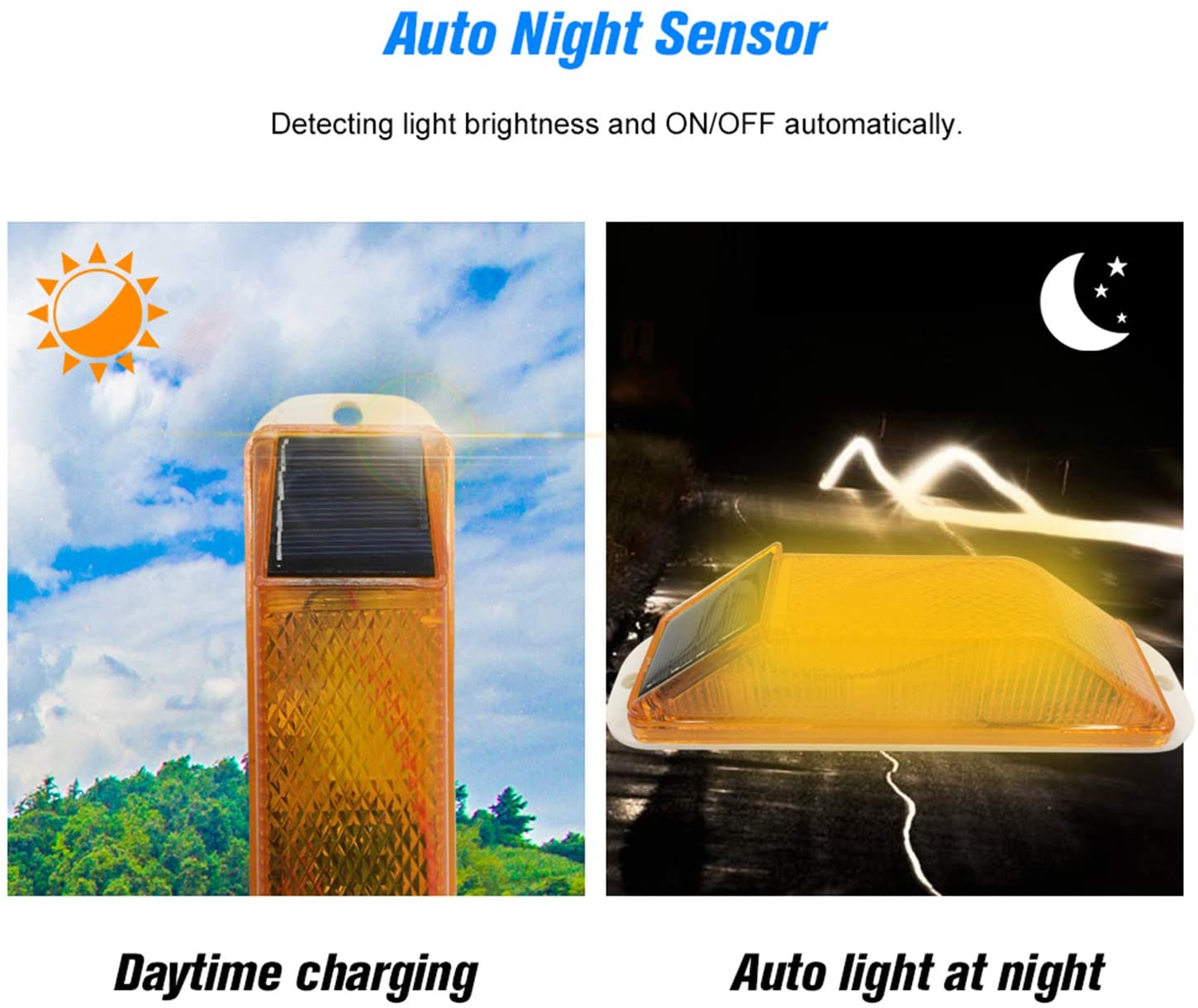 Lampada a LED di avvertimento  - Solar Security Light recensione e prezzo