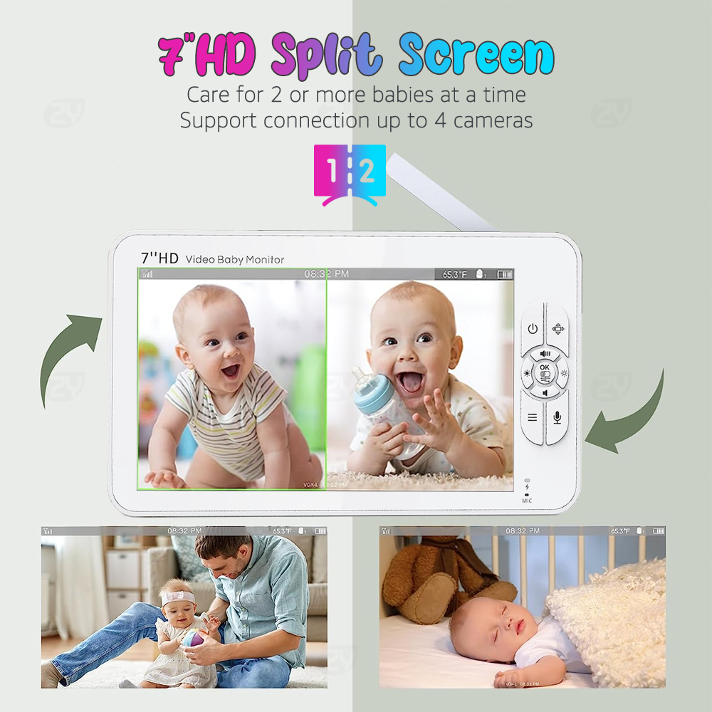 Monitor per Bambini 7 Pollici  - Home Security Cameras Uk recensione e prezzo