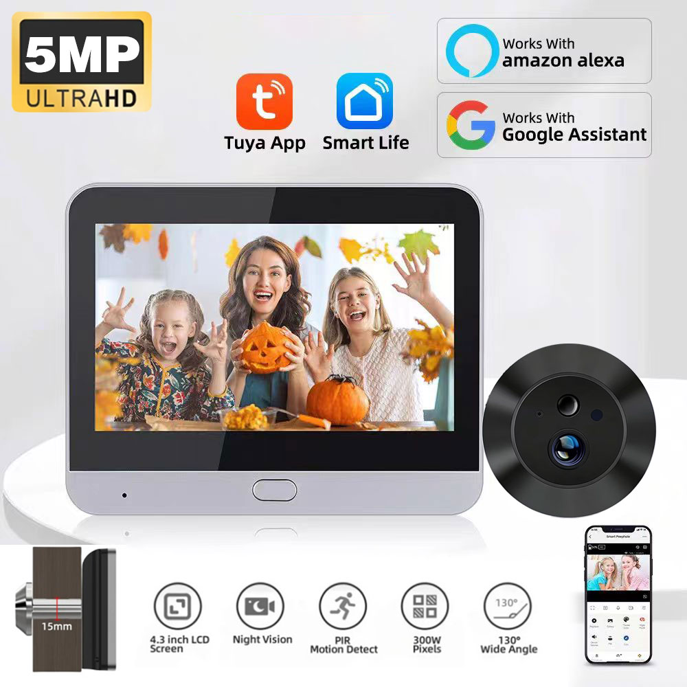 Spioncino Digitale WiFi 2.4Ghz - Home Security Front Door Camera recensione e prezzo