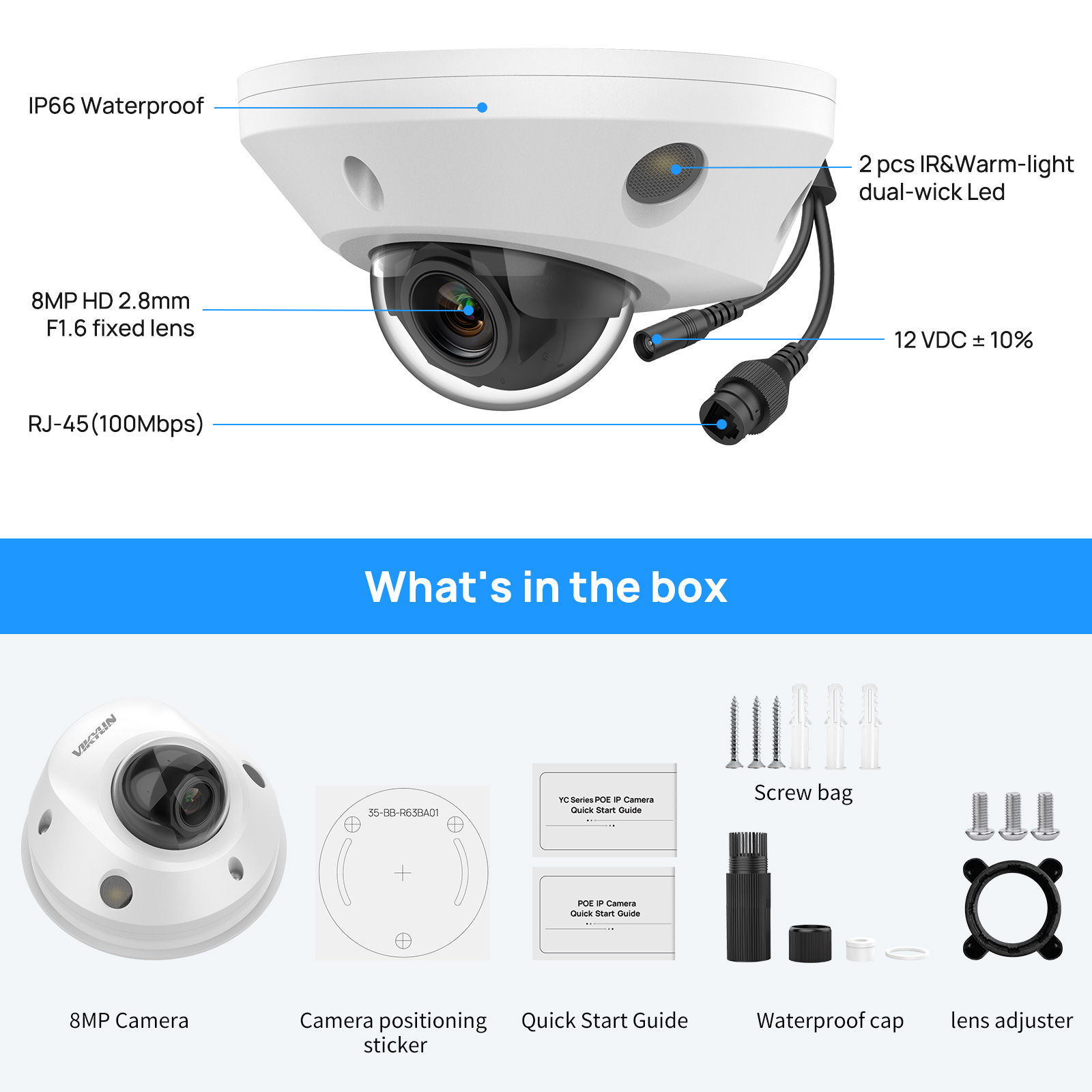 Telecamera IP fisheye 4K 8MP P - Home Security Hikvision recensione e prezzo