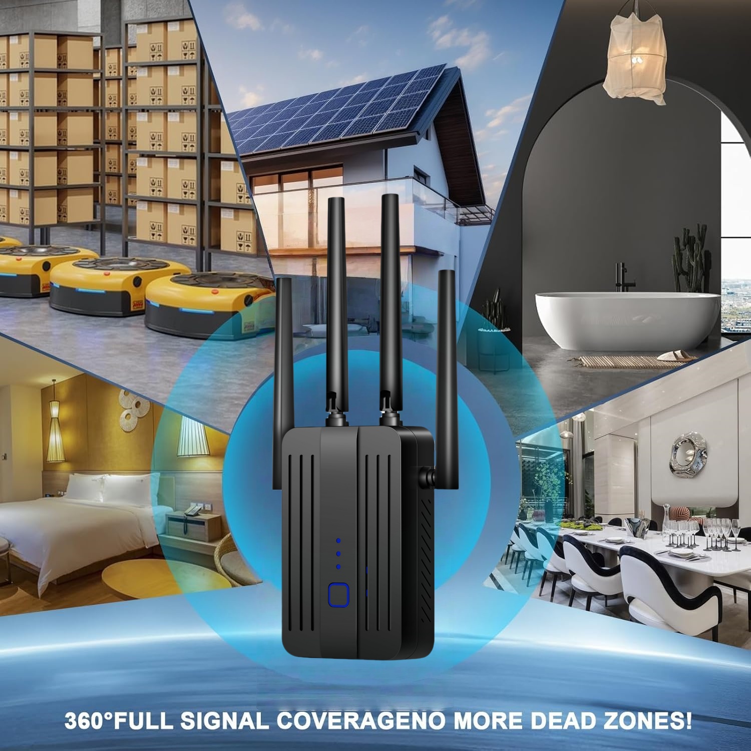 Ripetitore WiFi Extender 1200M - Home Security And Internet recensione e prezzo