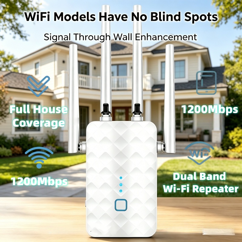 Ripetitore WiFi 1200Mbps Wirel - Home Security And Internet recensione e prezzo