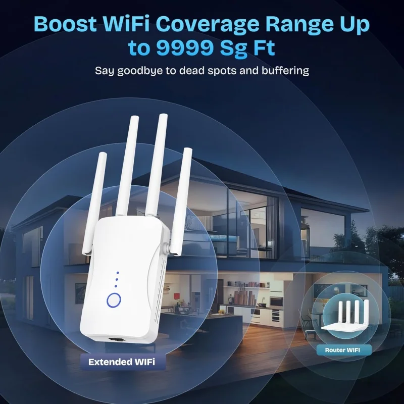 Ripetitore WiFi Dual Band 2.4G - Home Security And Internet recensione e prezzo