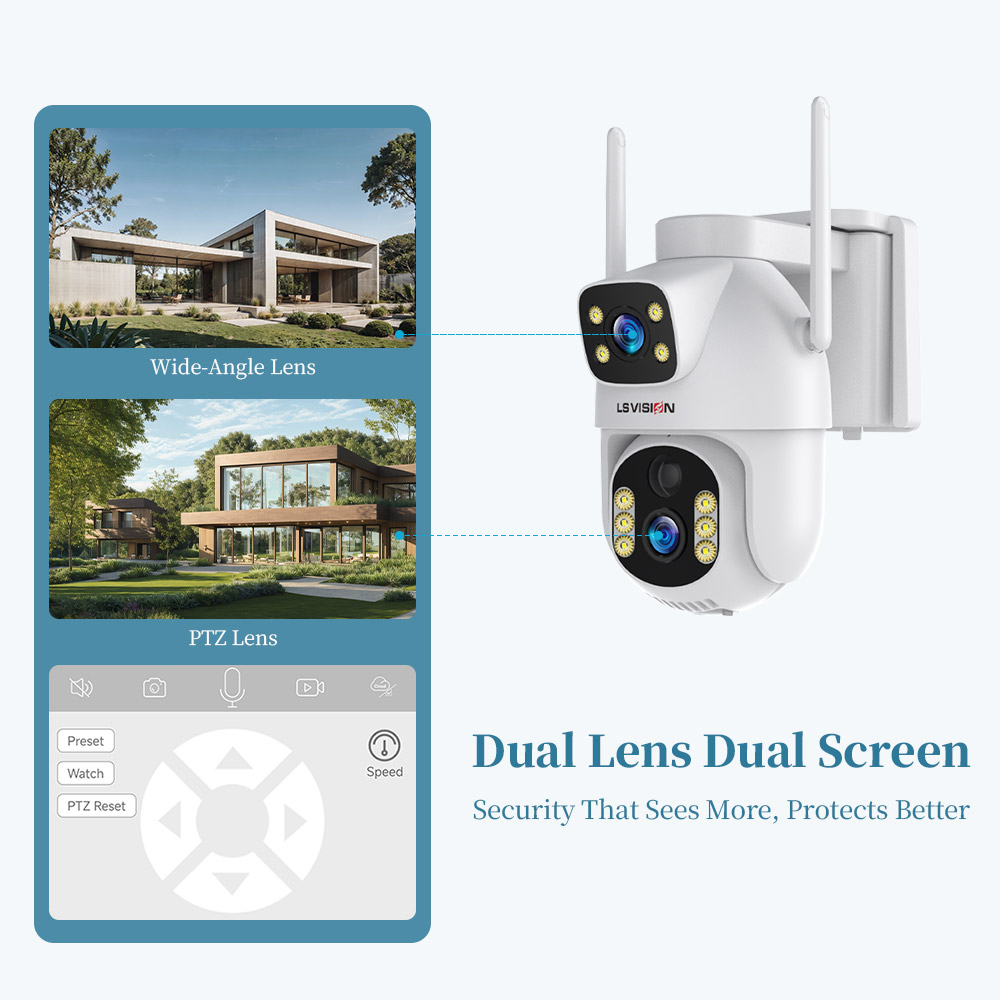LS VISION Telecamera di sicure - Home Security Cameras Uk recensione e prezzo