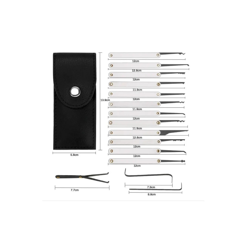 Kit da 15 pezzi Strumento mult - Lock Picking Set recensione e prezzo