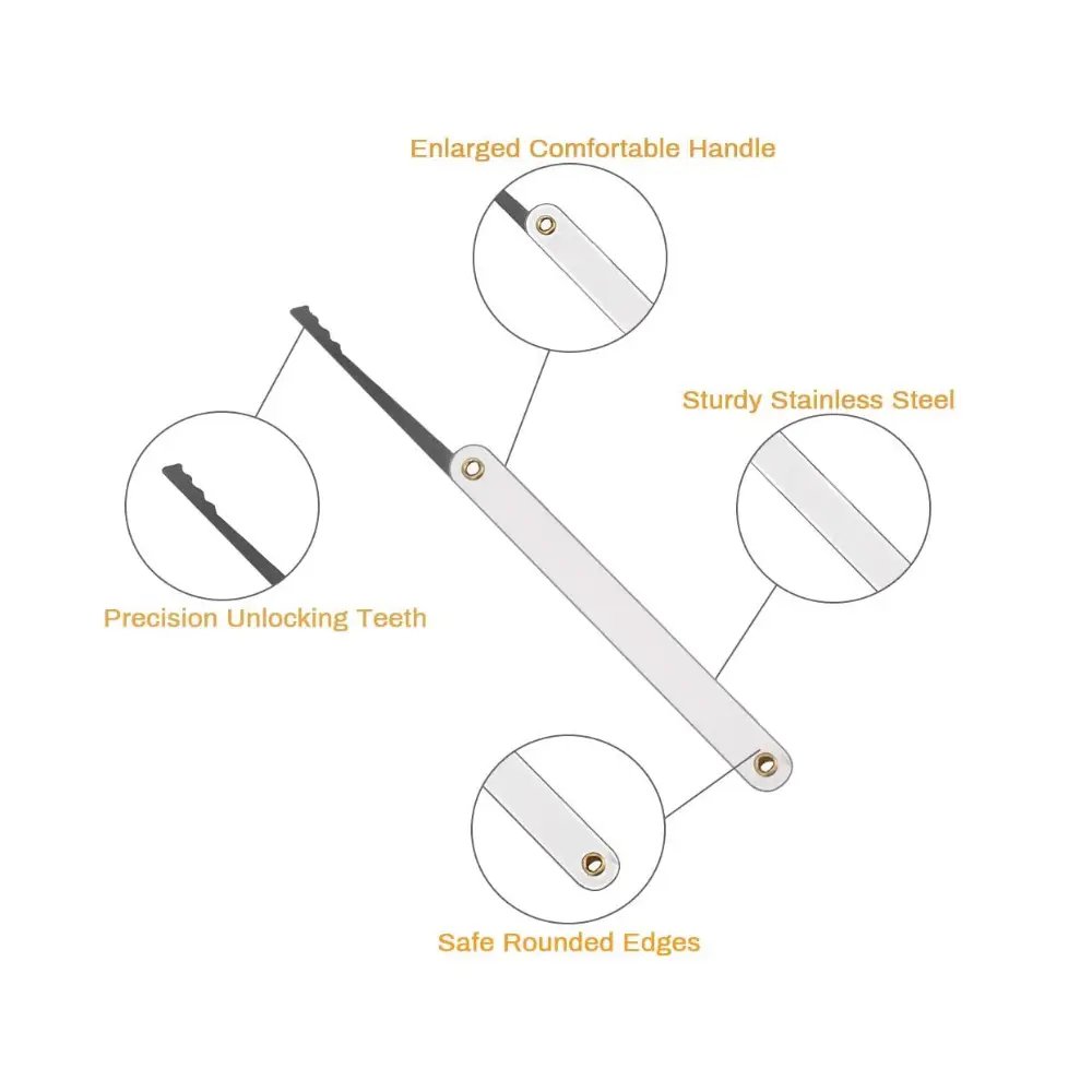 Kit da 15 pezzi Strumento mult - Lock Picking Set recensione e prezzo
