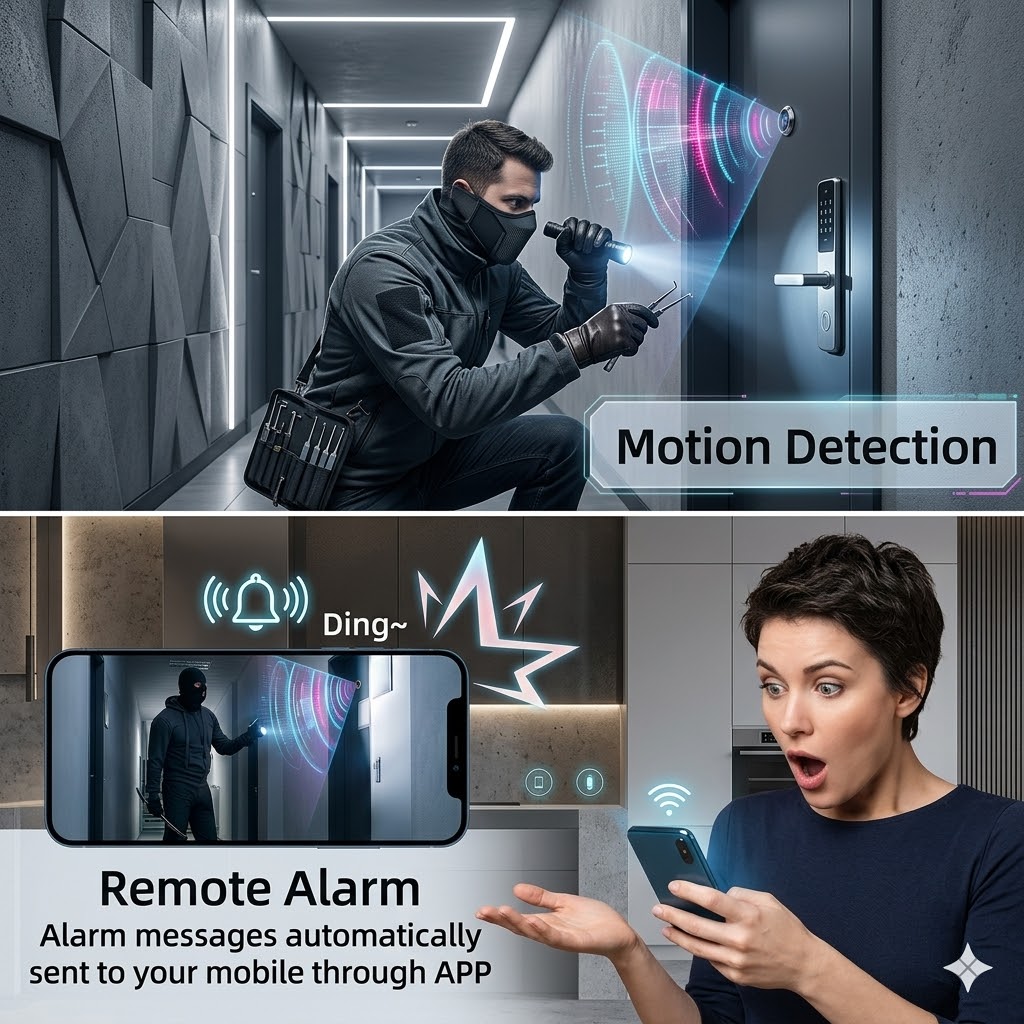 180 °   Telecamera Spioncino 3 - Home Security Front Door Camera recensione e prezzo
